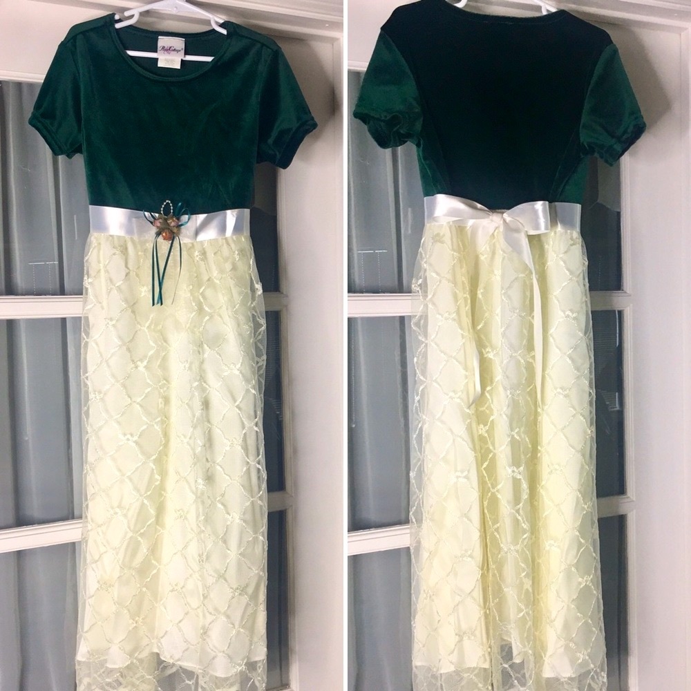 ‘Rose Cottage’ Girls Special Occasion Dress - 10